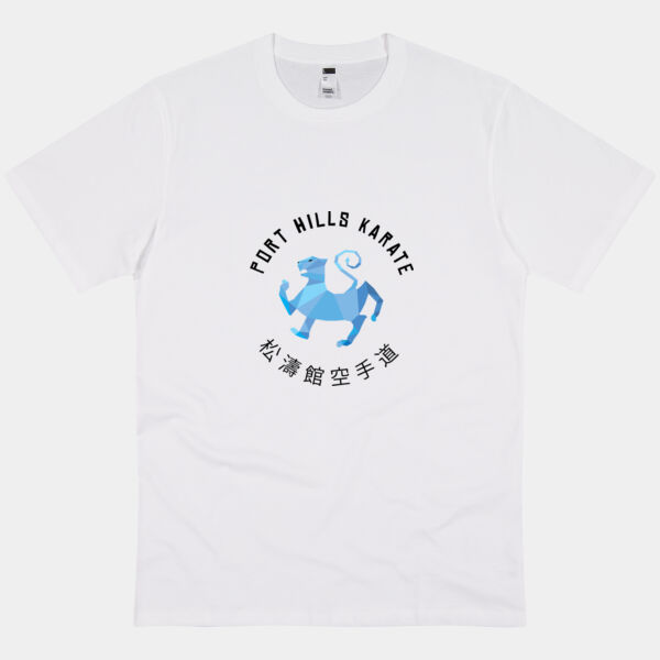 Adult Unisex Front Print Color Logo T Thumbnail